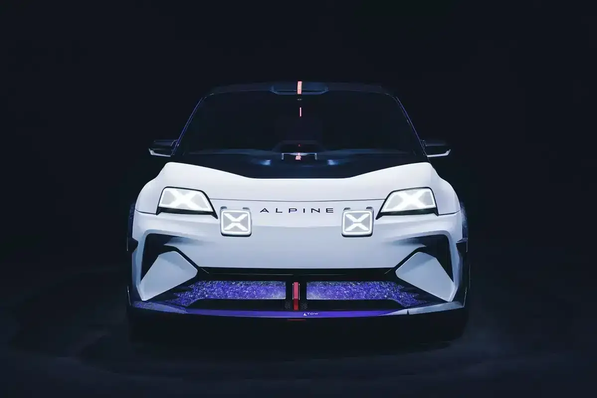 L’Alpine A290_β dévoile une version sportive électrique franchement taillée pour la piste et le résultat est sans compromis