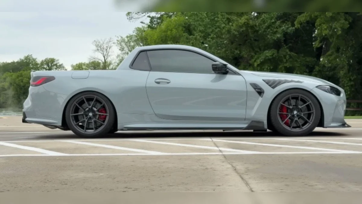 BMW M4 pick-up : la transformation surprenante imaginée par un préparateur texan