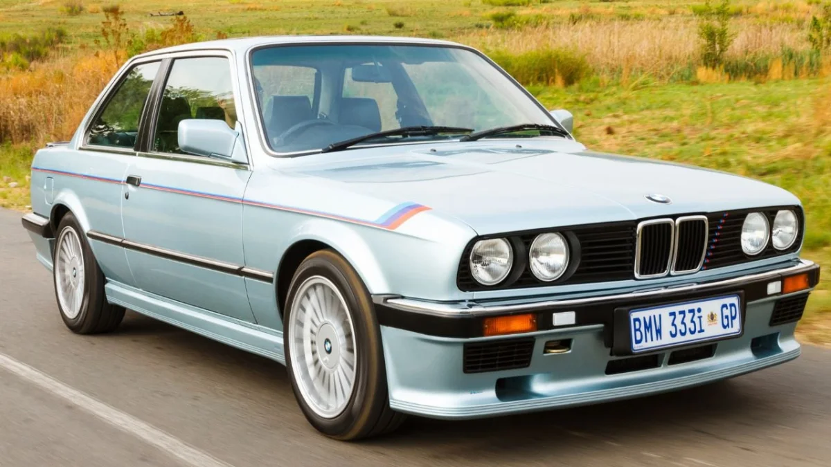 BMW 333i : cette M3 E30 version sud-africaine abrite un six cylindres de série 7