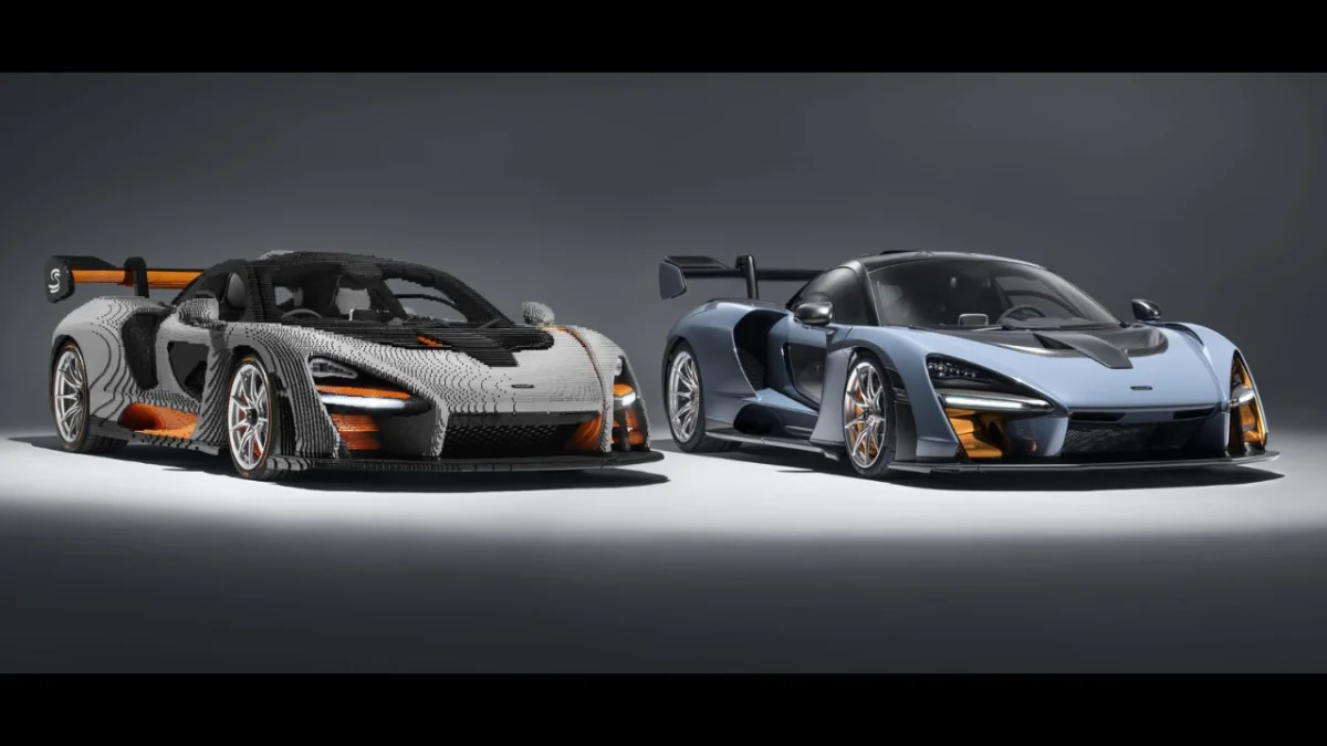 McLaren Senna : cette réplique LEGO grandeur nature démarre et son bruit trouble même les fans d'hypercars
