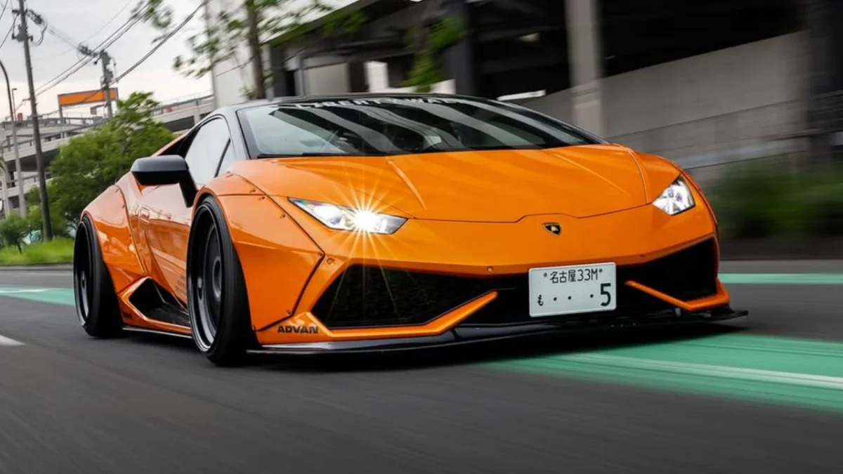 Lamborghini Huracan : Liberty Walk ressuscite la supercar façon manga japonais