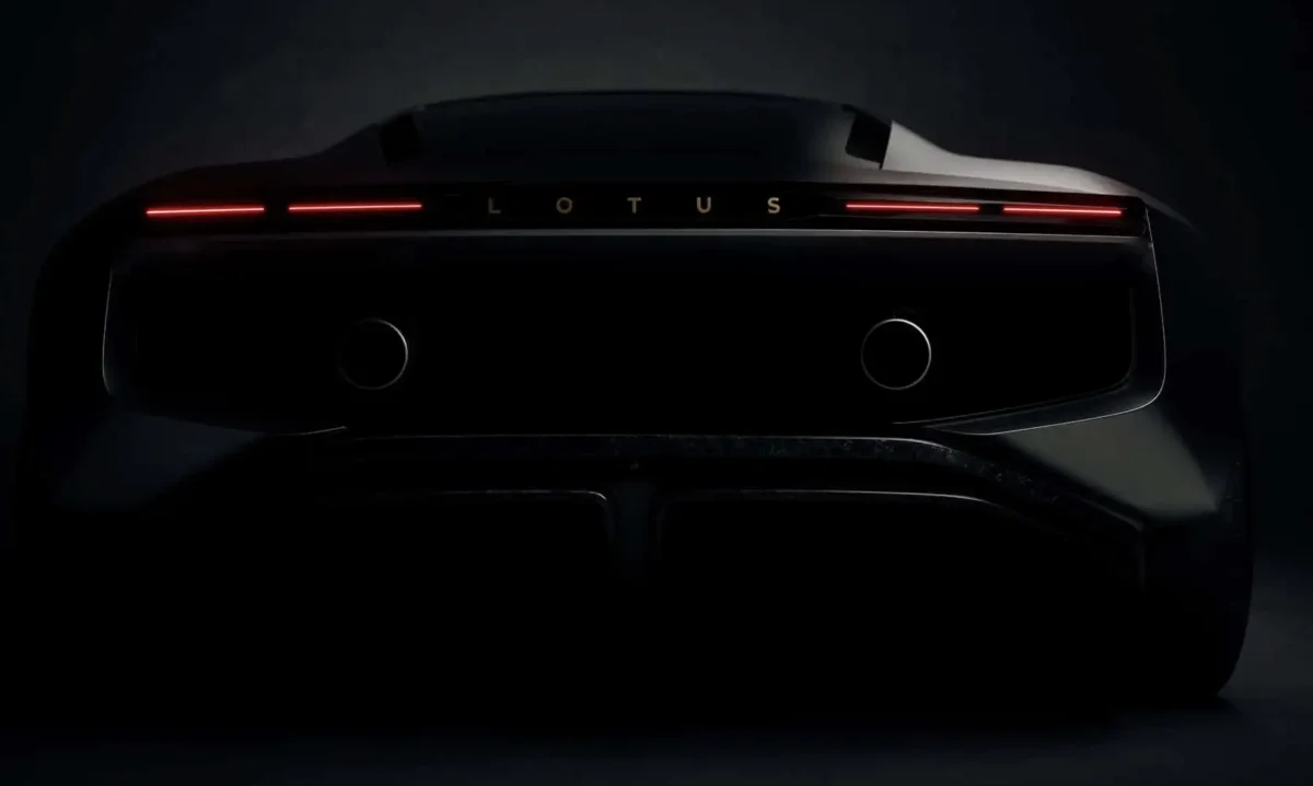 Lotus : fini l'électrique et place à une supercar V8 de 1.000 chevaux ! (+images)