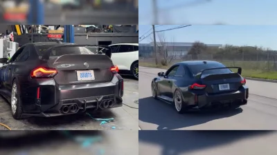 Cette BMW M2 imite le bruit d’une Nissan GT-R grâce à un échappement spécifique