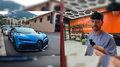 Le youtubeur Mat Armstrong frôle la catastrophe avec sa Bugatti Chiron Pur Sport à cause d’un simple capteur