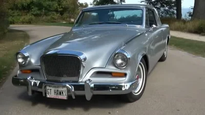 Studebaker GT Hawk 1962 : malgré les apparences, ce coupé de grand tourisme n’a pas sa couleur d’origine