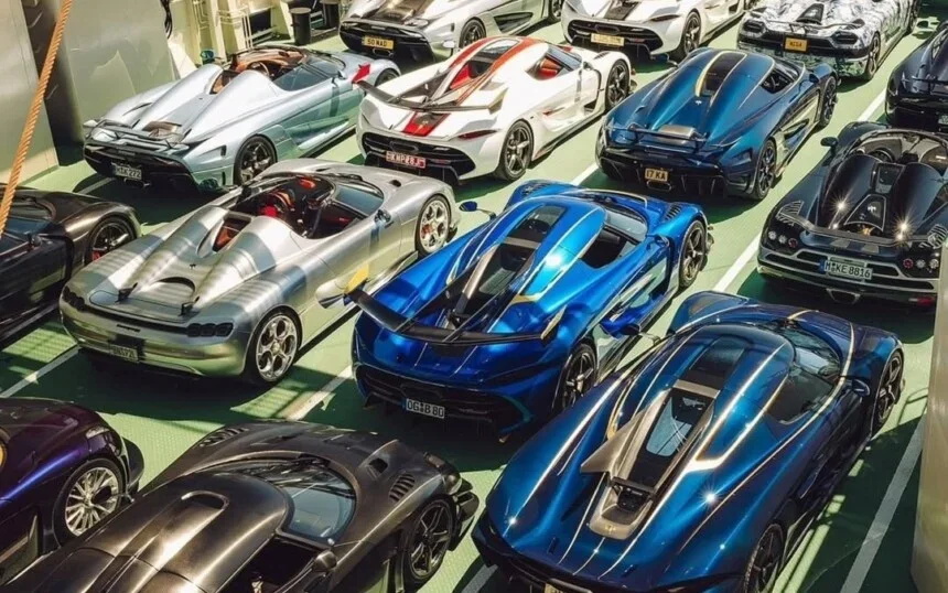 Koenigsegg : ce ferry portugais devient le plus cher du monde en transportant 27 hypercars de la marque suédoise, la vidéo de la traversée affole Instagram