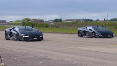 Lamborghini Temerario vs Revuelto : la "baby lambo" rivalise avec sa grande sœur sur 400 m
