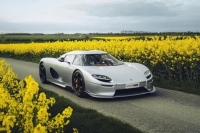 Koenigsegg CC850 : le premier exemplaire livré en Europe est apparu dans la campagne belge