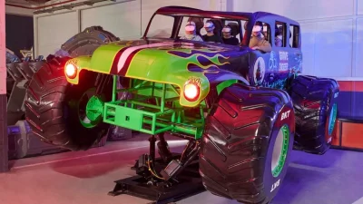 Monster Jam lance une attraction VR Grave Digger en Europe