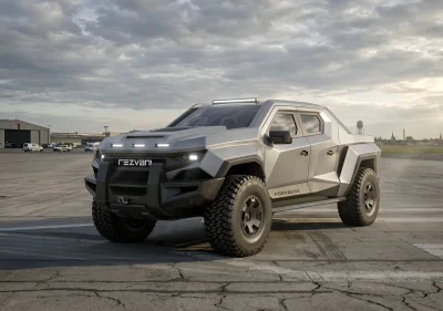 Rezvani Fortress : ce pick-up tactique blindé de 850 ch vaut plus de 500 000 euros mais peut vous faire survivre à l'apocalypse