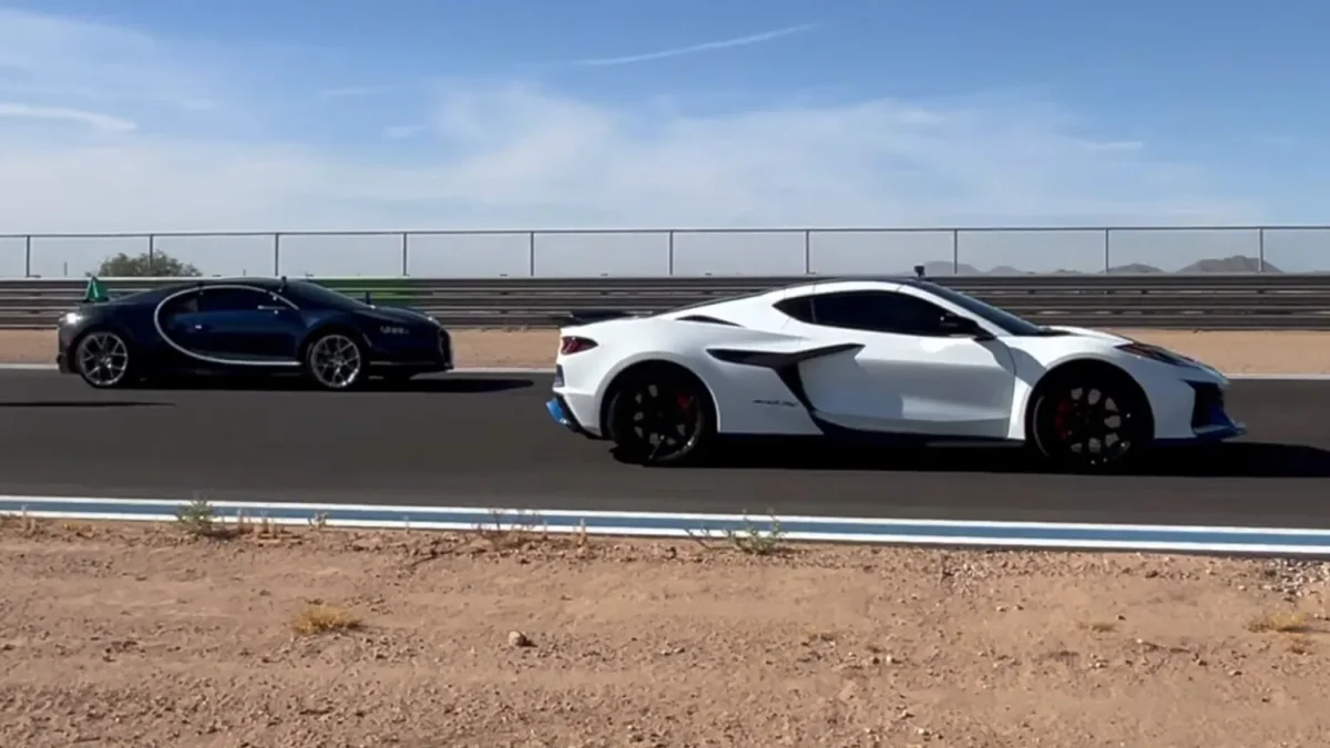 Bugatti Chiron battue trois fois de suite : la Corvette ZR1X crée la surprise en Arizona