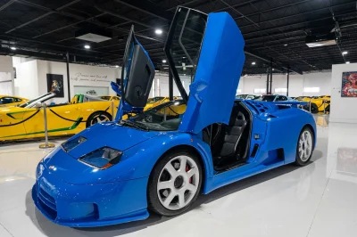 Bugatti EB110 Super Sport (1995) : ce modèle quasi neuf affole les enchères