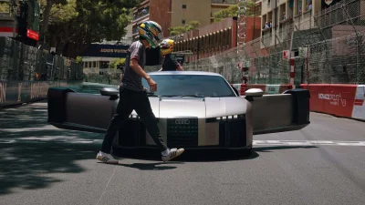 Quand la future supercar Audi fait rugir son moteur à Monaco (+vidéo)