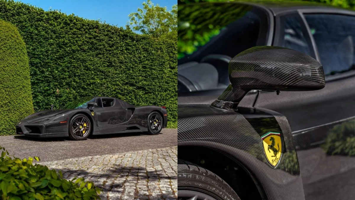 Une Ferrari Enzo "1 sur 3" ? Cette version rarissime en carbone apparent divise encore les passionnés
