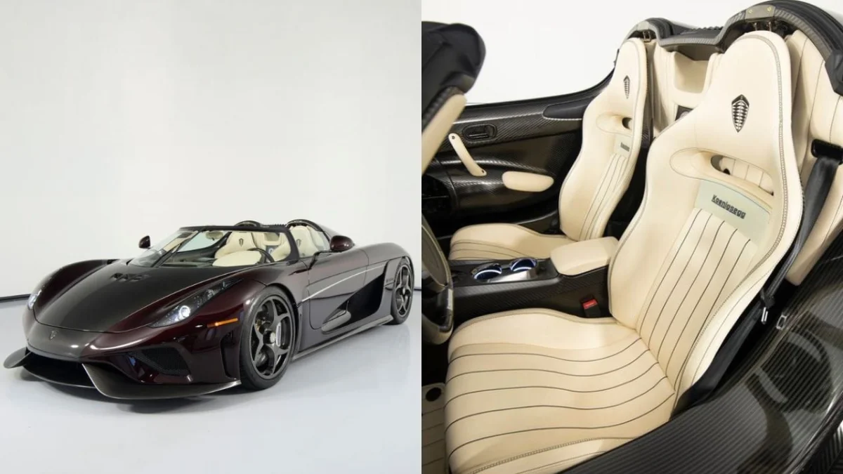 Cette Koenigsegg Regera en carbone rouge s'affiche à 2,8 millions d'euros et ne ressemble à aucune autre