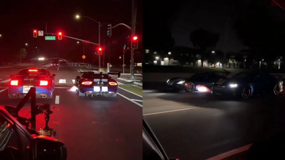 2 200 ch contre 1 650 ch : ce duel entre une Viper et une Shelby GT500 s'arrête au pire moment