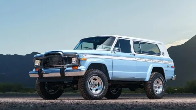 Jeep Cherokee de 1979 : ce 4x4 au look vintage est animé par un énorme V10 de Dodge Viper