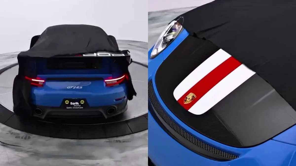Configurée via Sonderwunsch, cette Porsche 911 GT2 RS "1 sur 1" vaut aujourd'hui trois fois son prix d'origine