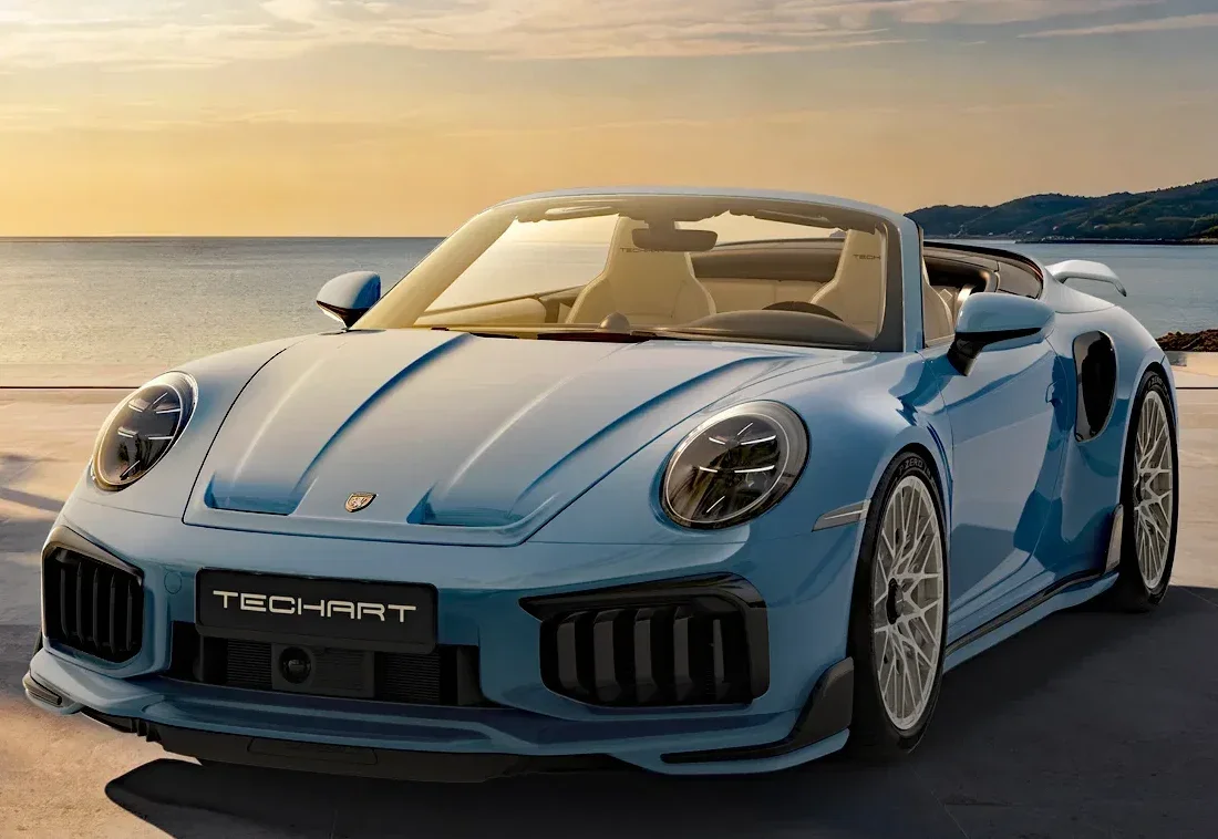 Porsche 911 Turbo S : cette préparation Techart de 811 ch cache bien son jeu