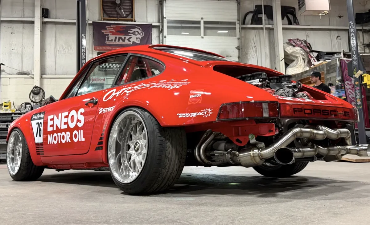 Une Porsche 911 avec un V8 Ferrari : génie ou sacrilège ? (+images)