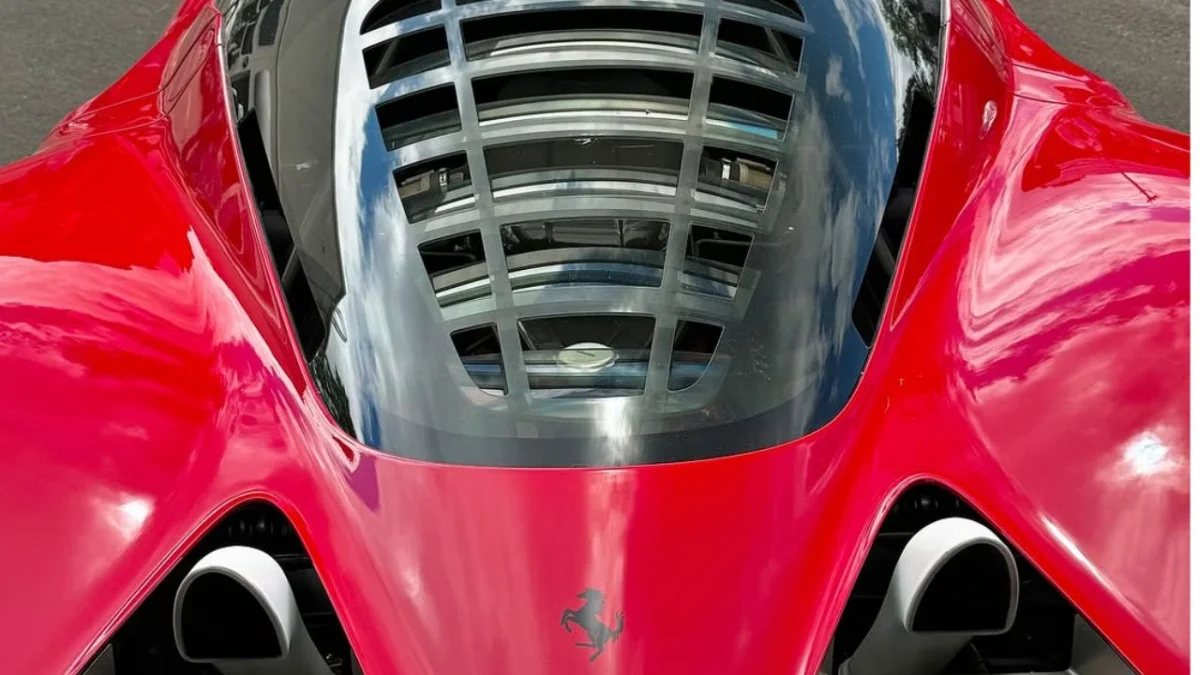 Cette Ferrari unique au monde à 3,5 millions d'euros a créé l’événement lors d'un week-end portes ouvertes