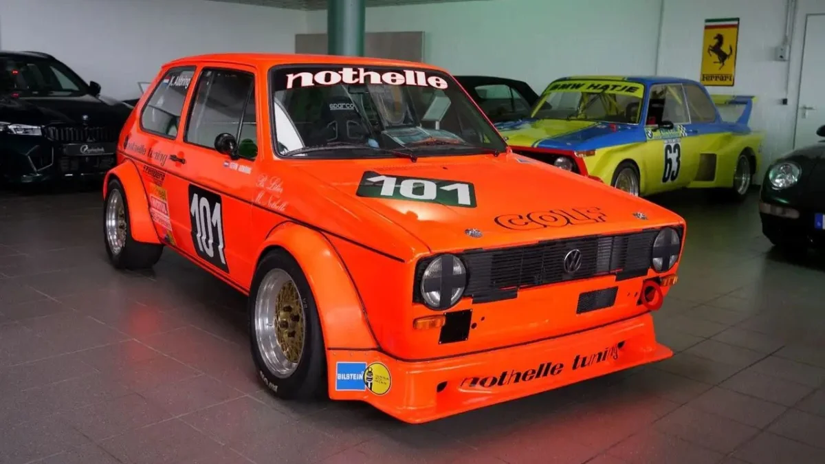 Avant la GTI, cette Golf Mk1 de piste ouvrait la voie : aujourd’hui, ce prototype unique est à vendre 60 000 €
