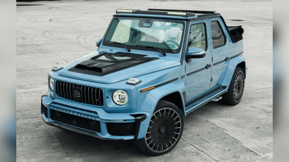 Près de 800 000 € pour ce Mercedes-AMG G 63 cabriolet Brabus : voici pourquoi il vaut une telle somme
