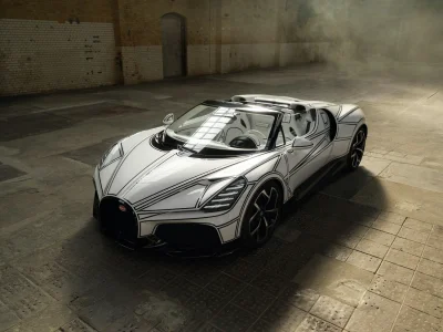 Bugatti Mistral "Blanc Éternel" : quand le roadster W16 s'habille de... porcelaine !