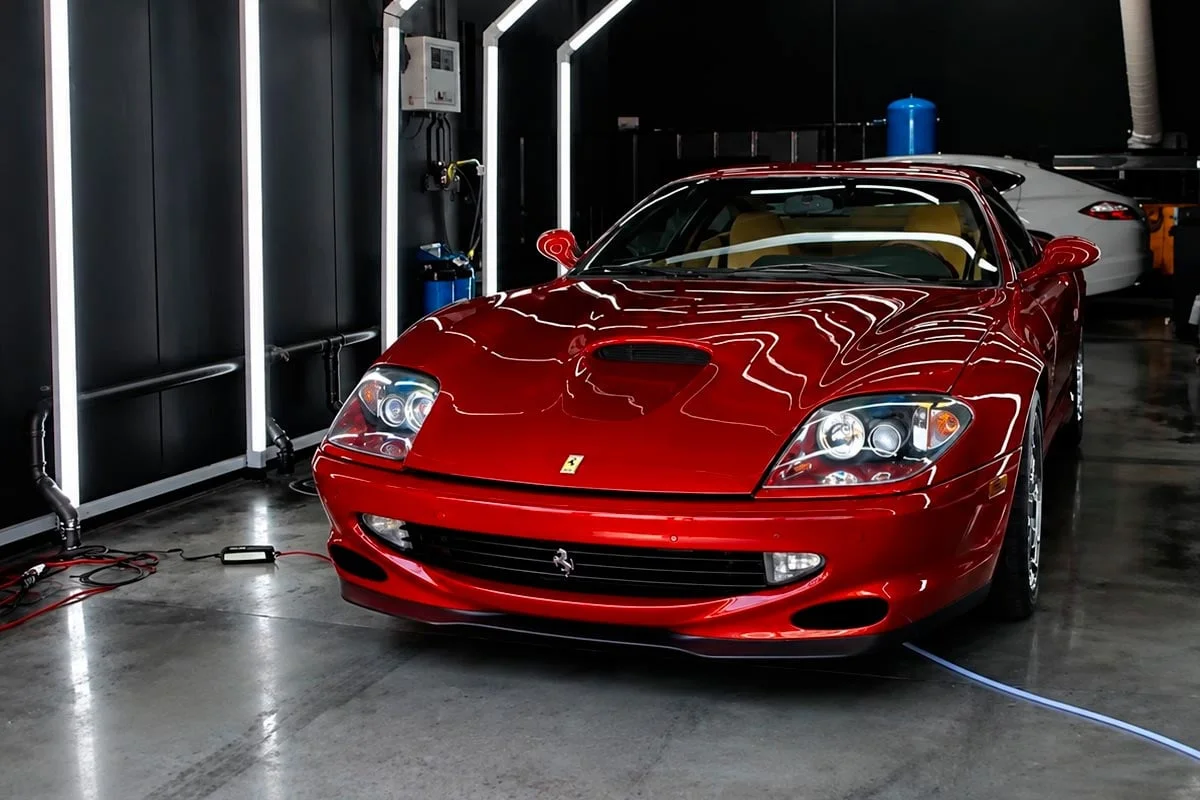 20 ans après, la Ferrari 550 Maranello de Michael Jordan refait surface ! (+ vidéo)