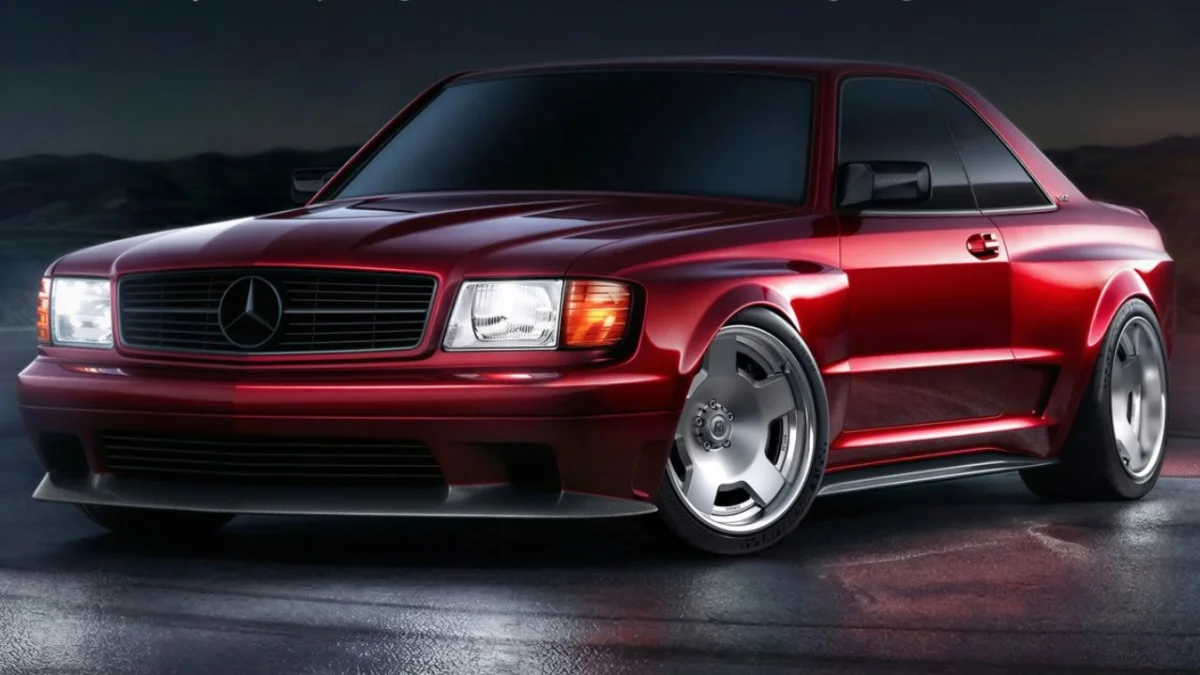 Renntech SEC Sledgehammer : cette Mercedes des années 80 revient avec un V12 de 7,5 litres et seulement 12 exemplaires