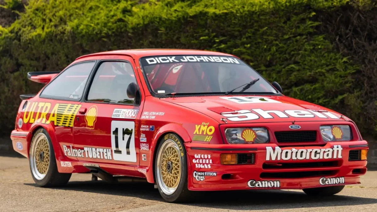 Cette Ford Sierra RS500 Cosworth de 1987 pourrait devenir l'une des plus chères de tous les temps