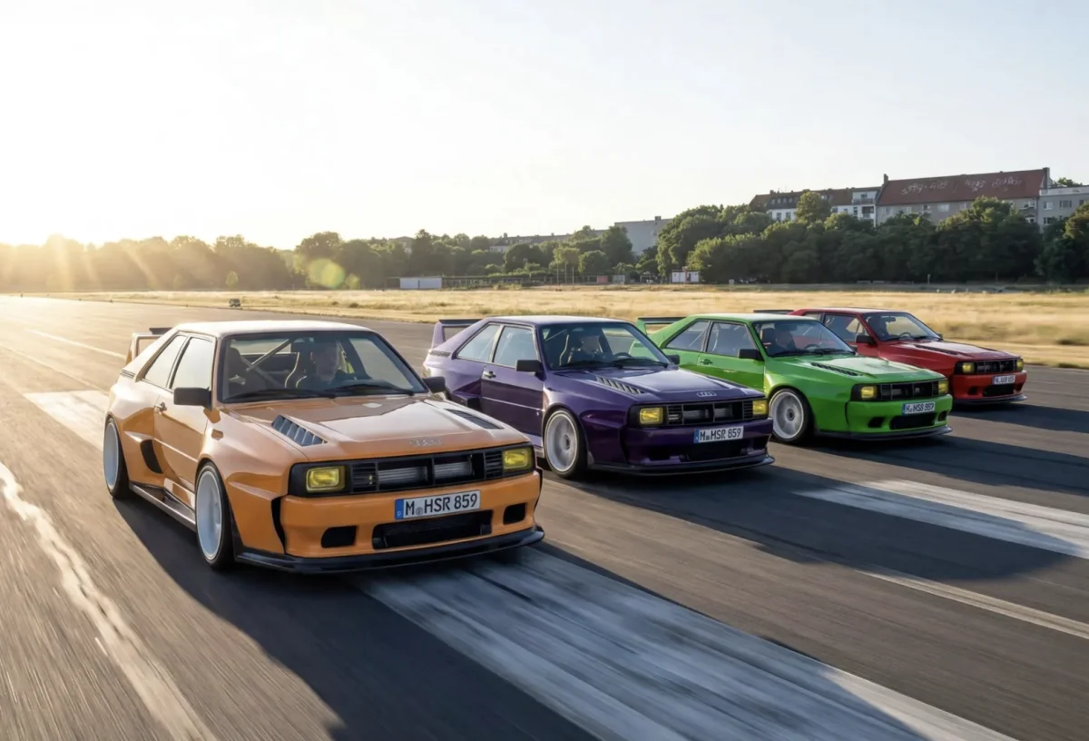 Cette Audi quattro des temps modernes n'a pas été construite sur la base d'un vrai exemplaire (+images)