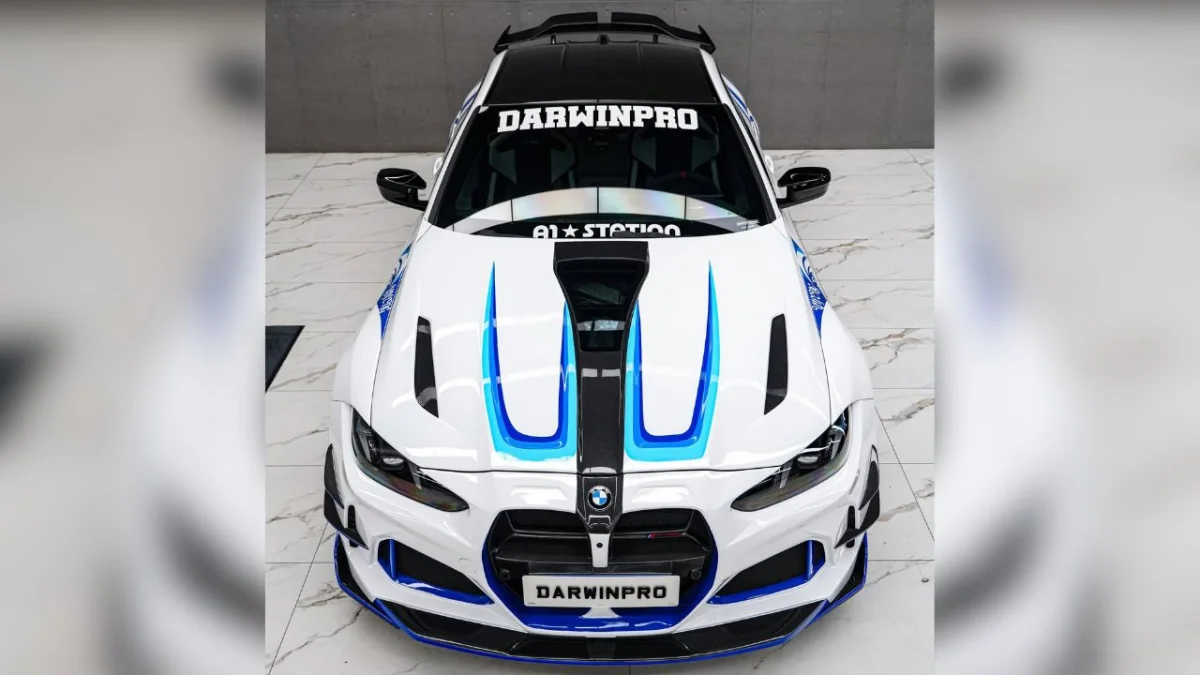 Cette BMW M4 est bien réelle même si elle semble sortie tout droit d'un Need for Speed