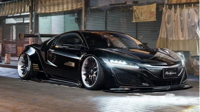 Honda NSX : la préparation de trop pour Liberty Walk ? Les puristes parlent d'un sacrilège