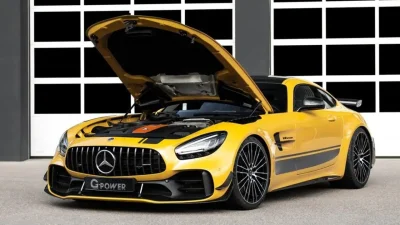 Le prix d'une Classe C pour préparer une Mercedes-AMG GT R Pro : G-Power voit les choses en grand