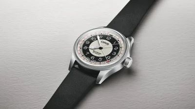 Oris Pointer Date Bullseye : une montre à la couronne proéminente