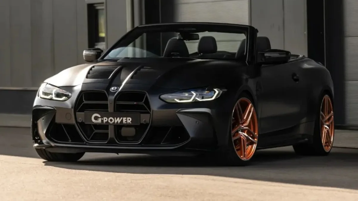 La BMW M4 cabriolet grimpe à 700 ch et 850 Nm grâce à une préparation G-Power à plus de 15 000 €