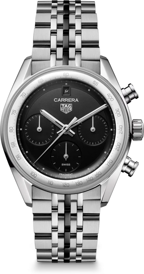Tag Heuer Carrera Chronograph x Fragment : chrono sans lunette