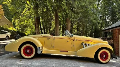 Le détail qui trahit cette Auburn Boattail Speedster de 1935 à 42 000 € ne saute pas immédiatement aux yeux
