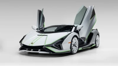 230 000 euros d'options, 460 km et un seul propriétaire : cette Lamborghini Sián FKP 37 vise un record à Monterey