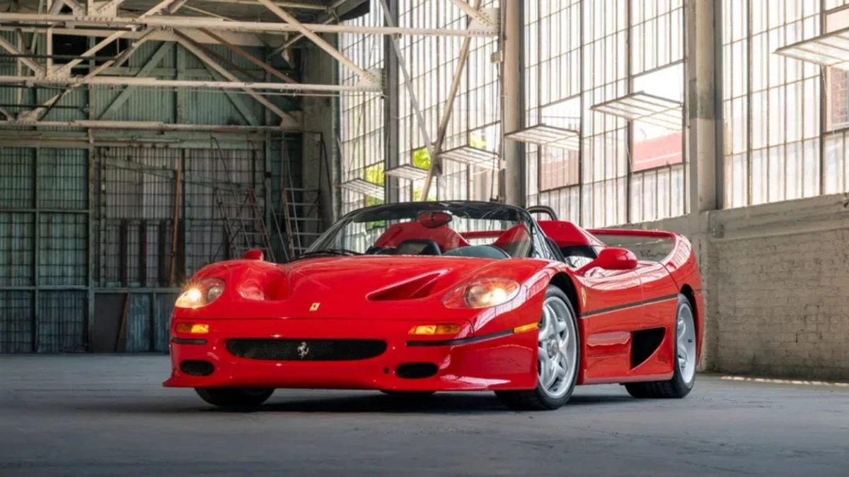 De 2,2 à près de 8 millions d'euros : l'incroyable envolée de la Ferrari F50 de Mike Tyson