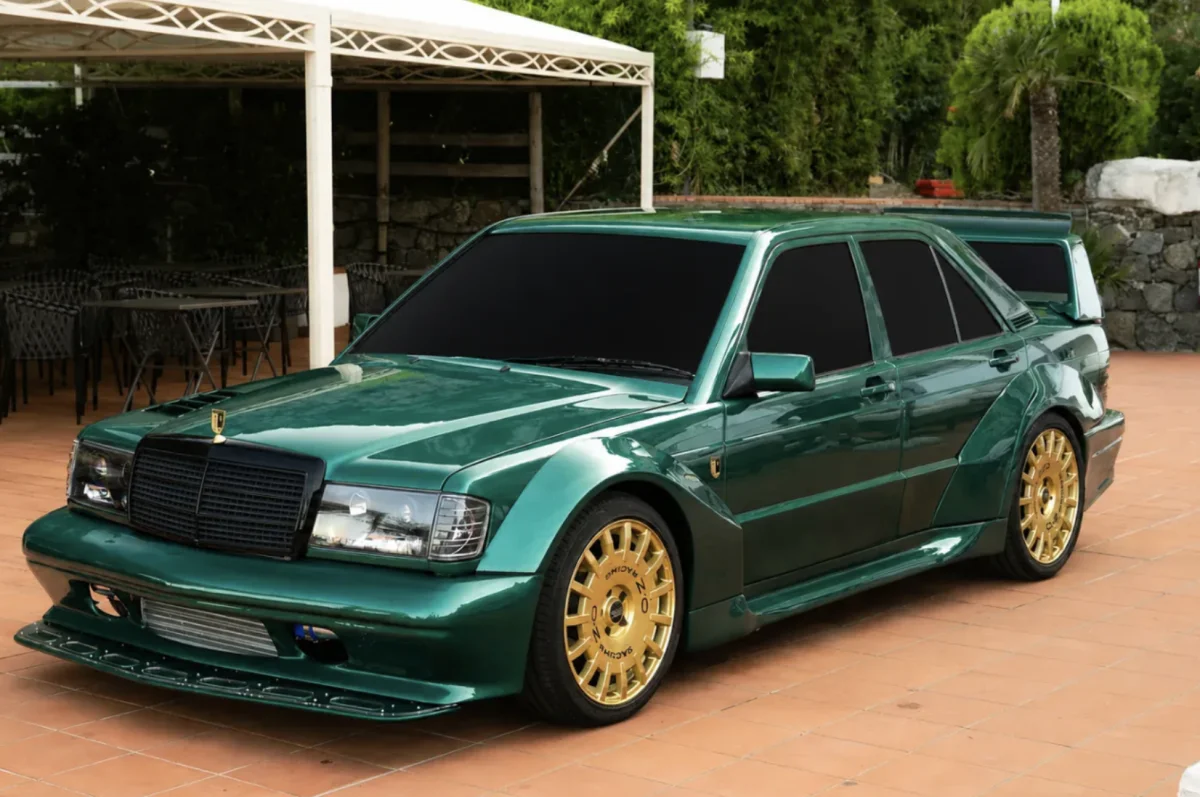 Cette Mercedes 190 E Evo II cache un secret de 765 chevaux sous le capot (+images)