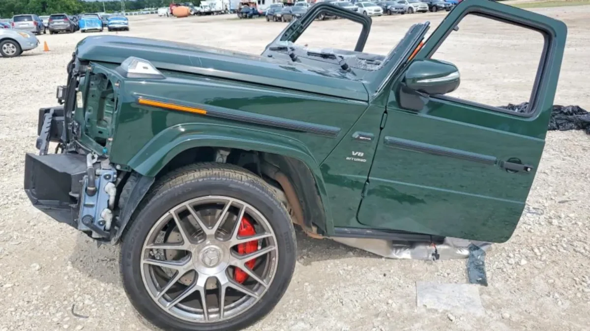 Mercedes-AMG Classe G (2024) : amputé de sa moitié arrière, il trouve quand même preneur