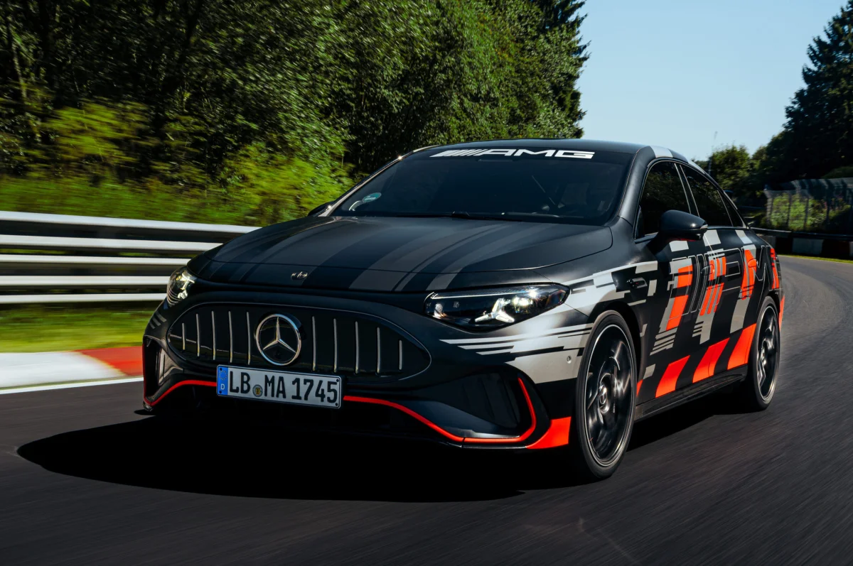 Mercedes-AMG CLA 45 4MATIC+ : la compacte électrique signe un record sur le Nürburgring