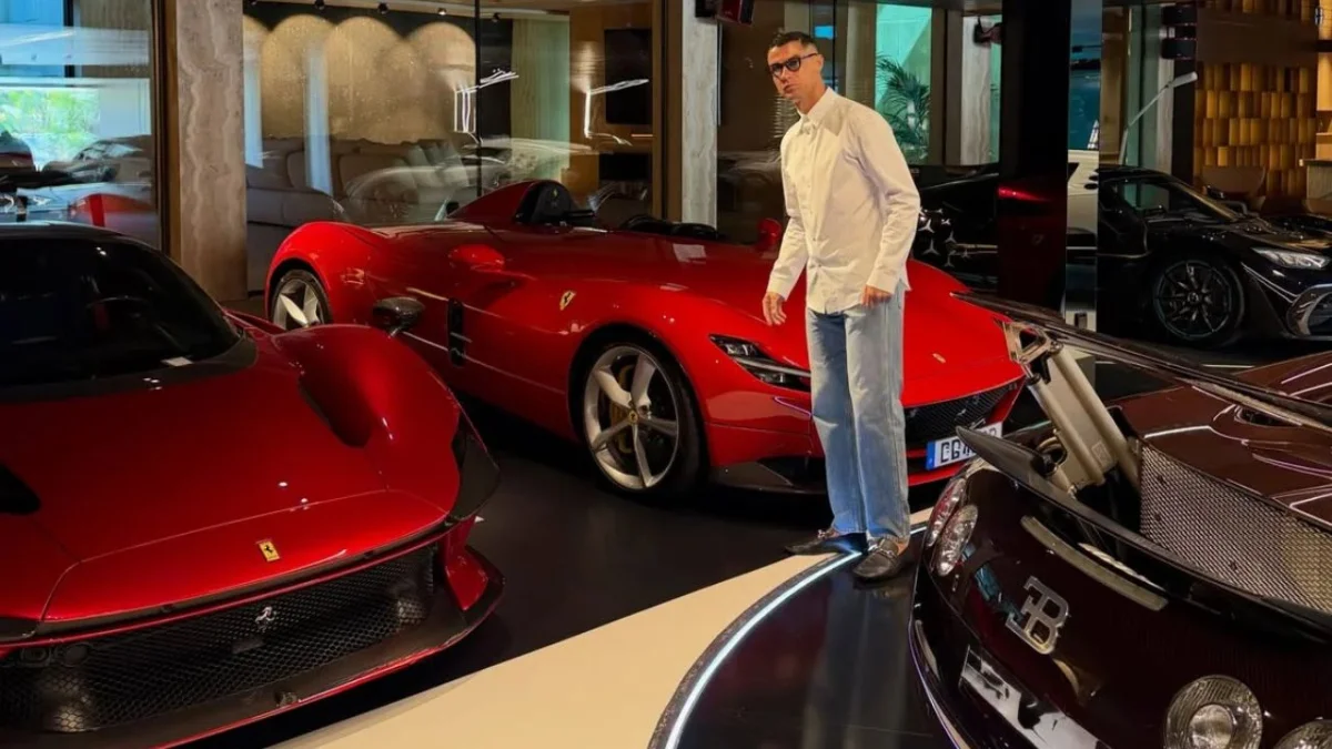 121 millions d'euros de voitures ? La vérité sur le garage de Cristiano Ronaldo