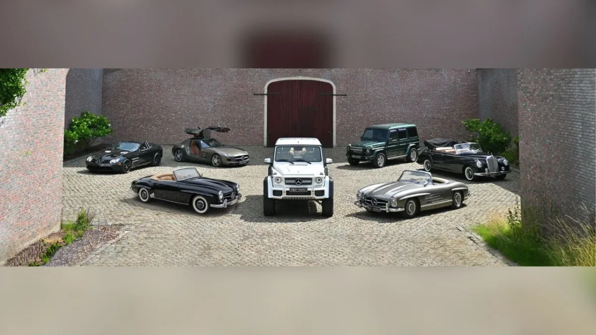 Plus de 100 Mercedes, Porsche et Maybach : la collection du "roi du bingo" belge part aux enchères