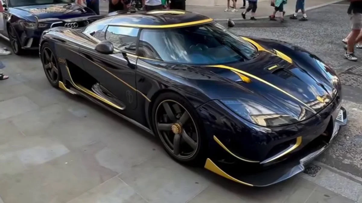 1 300 ch, de l’or et 155 diamants : cette Koenigsegg à plusieurs millions d'euros affole les rues de Londres