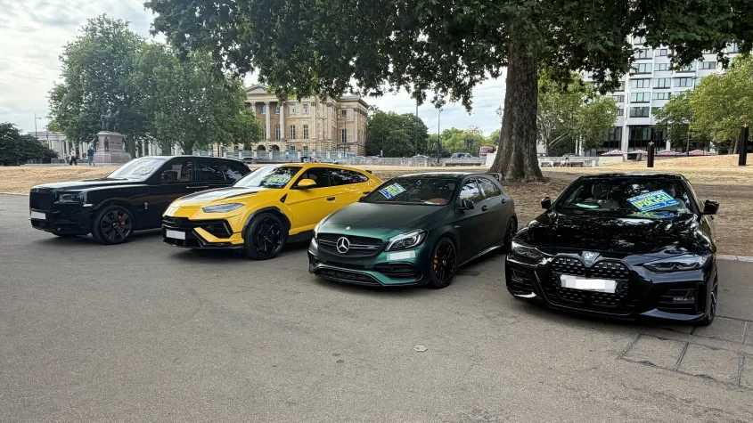 La police britannique saisit pour 8 millions de livres sterling de supercars